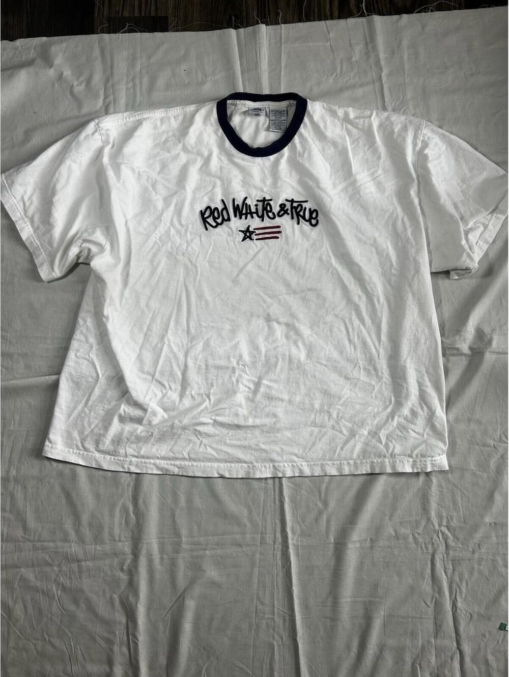 Men’s XXXL Pride Of America Red White And True T-shirt Patriotic July USA